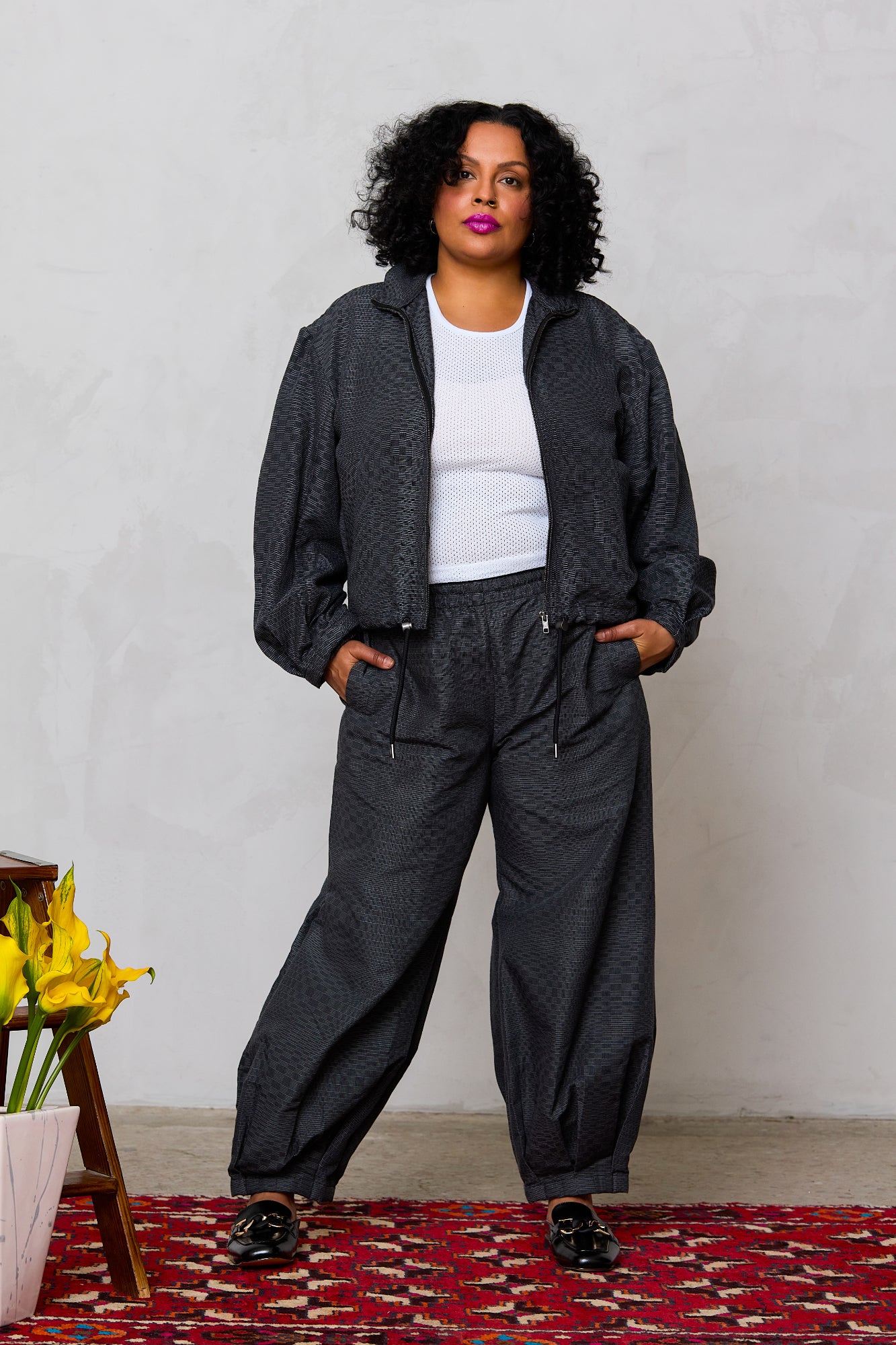 Handloomed Binakol Track Jacket