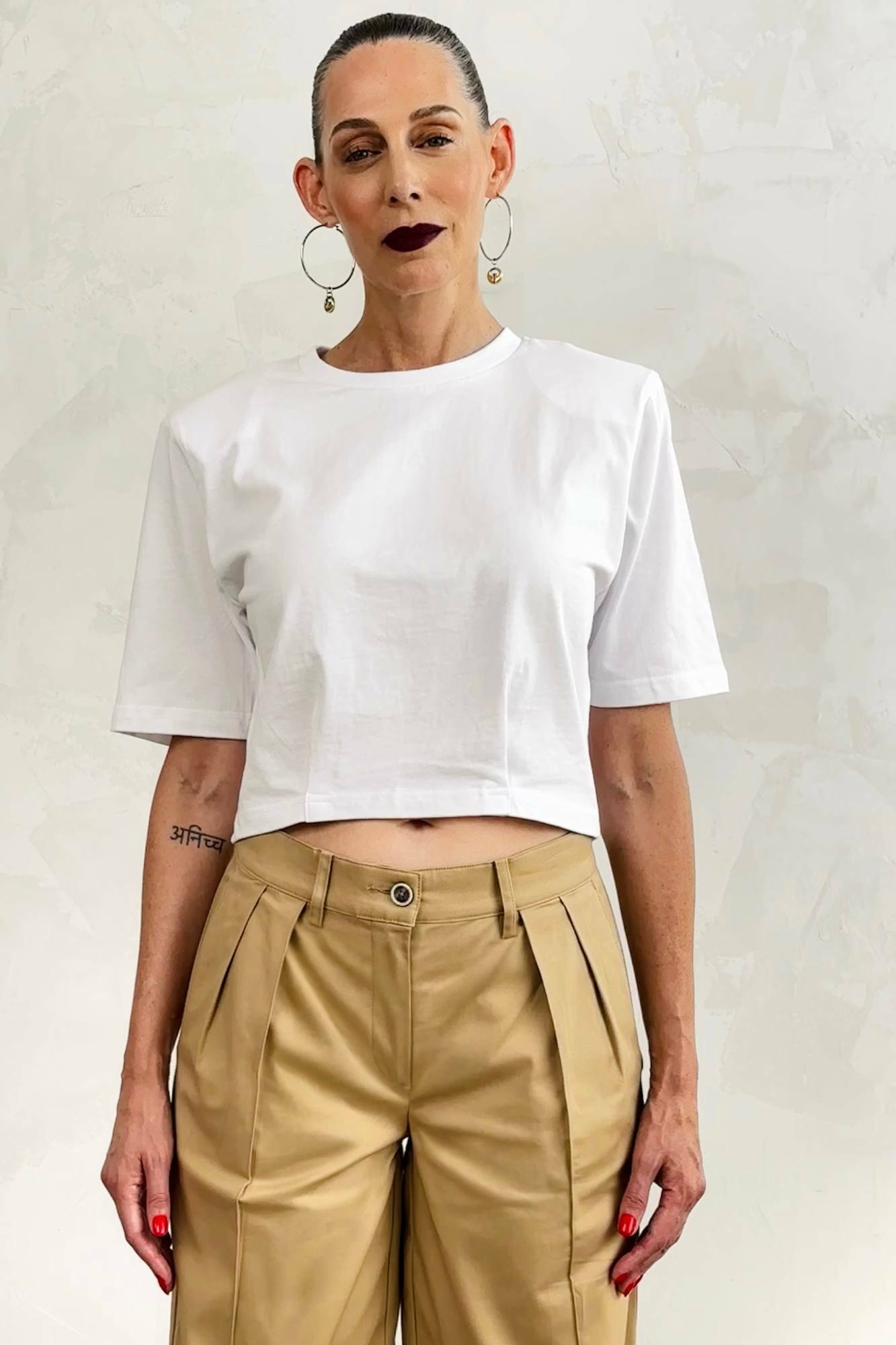 Padded Shoulder Tee