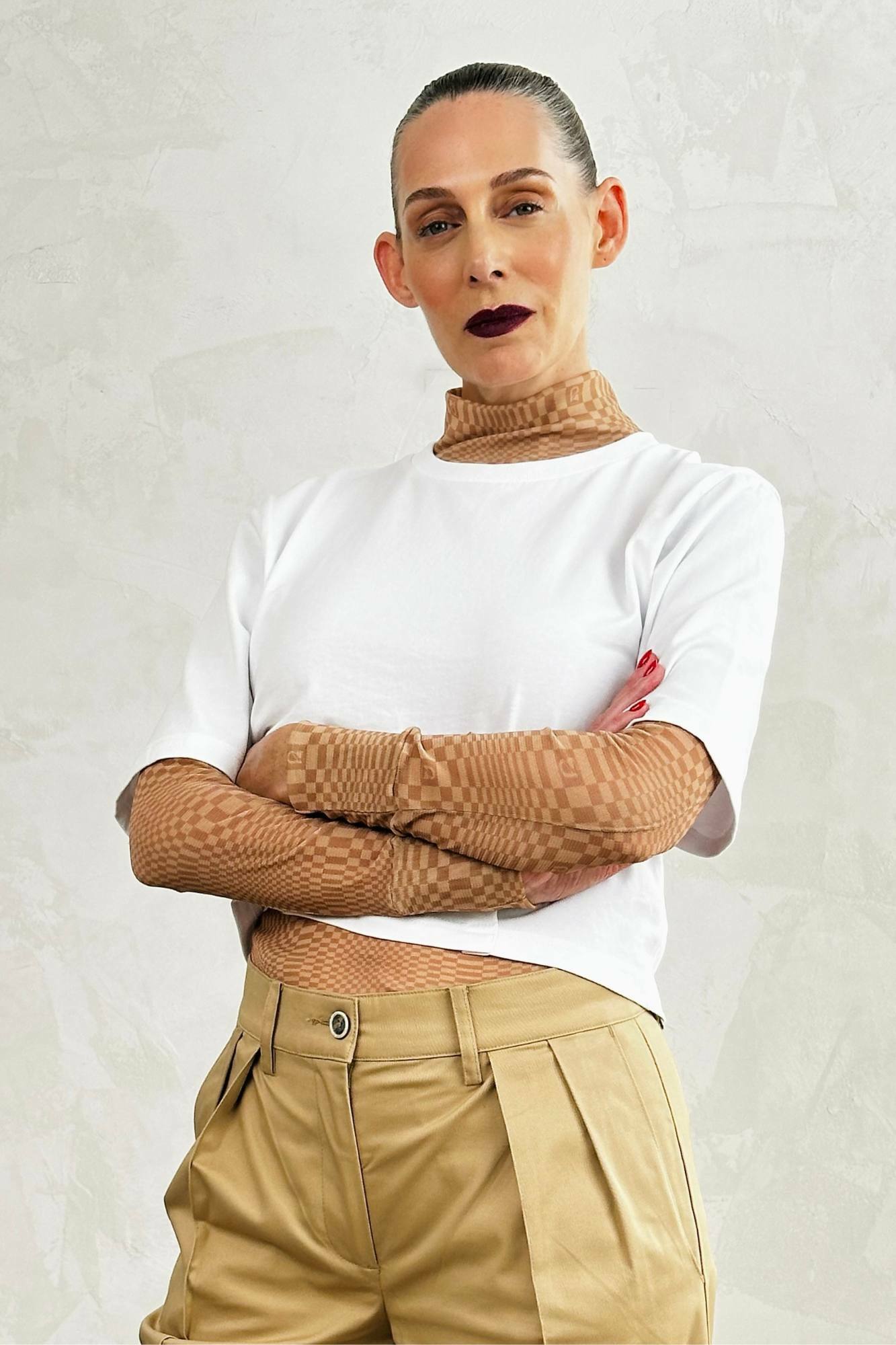 Padded Shoulder Tee