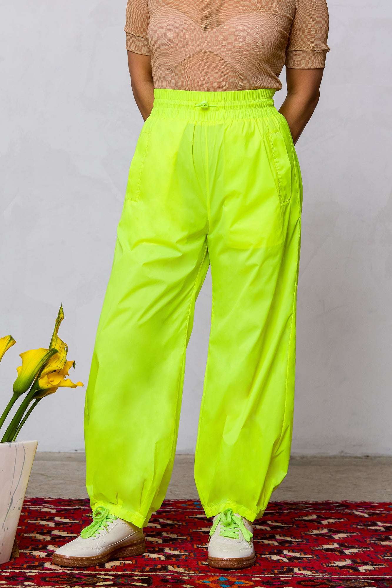 Nylon Track Pants