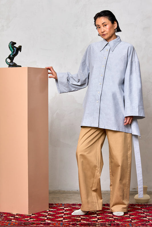 Button Down Shirt w/ Ties