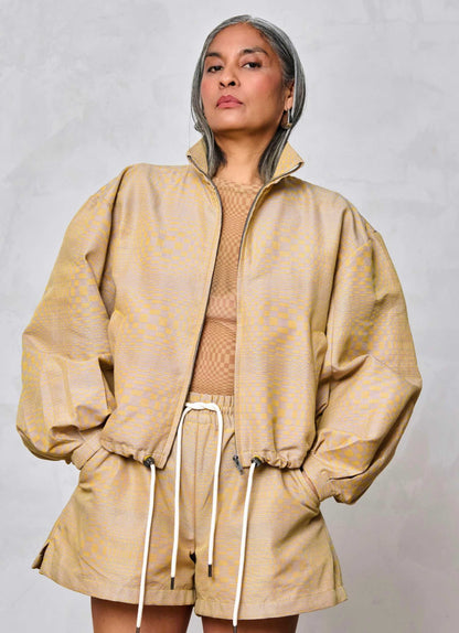 Handloomed Binakol Track Jacket