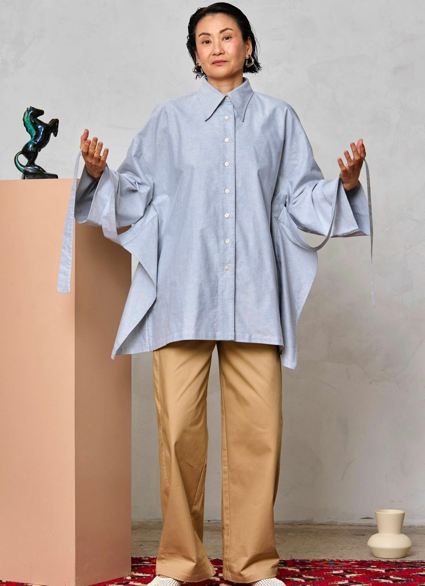 Button Down Shirt w/ Ties