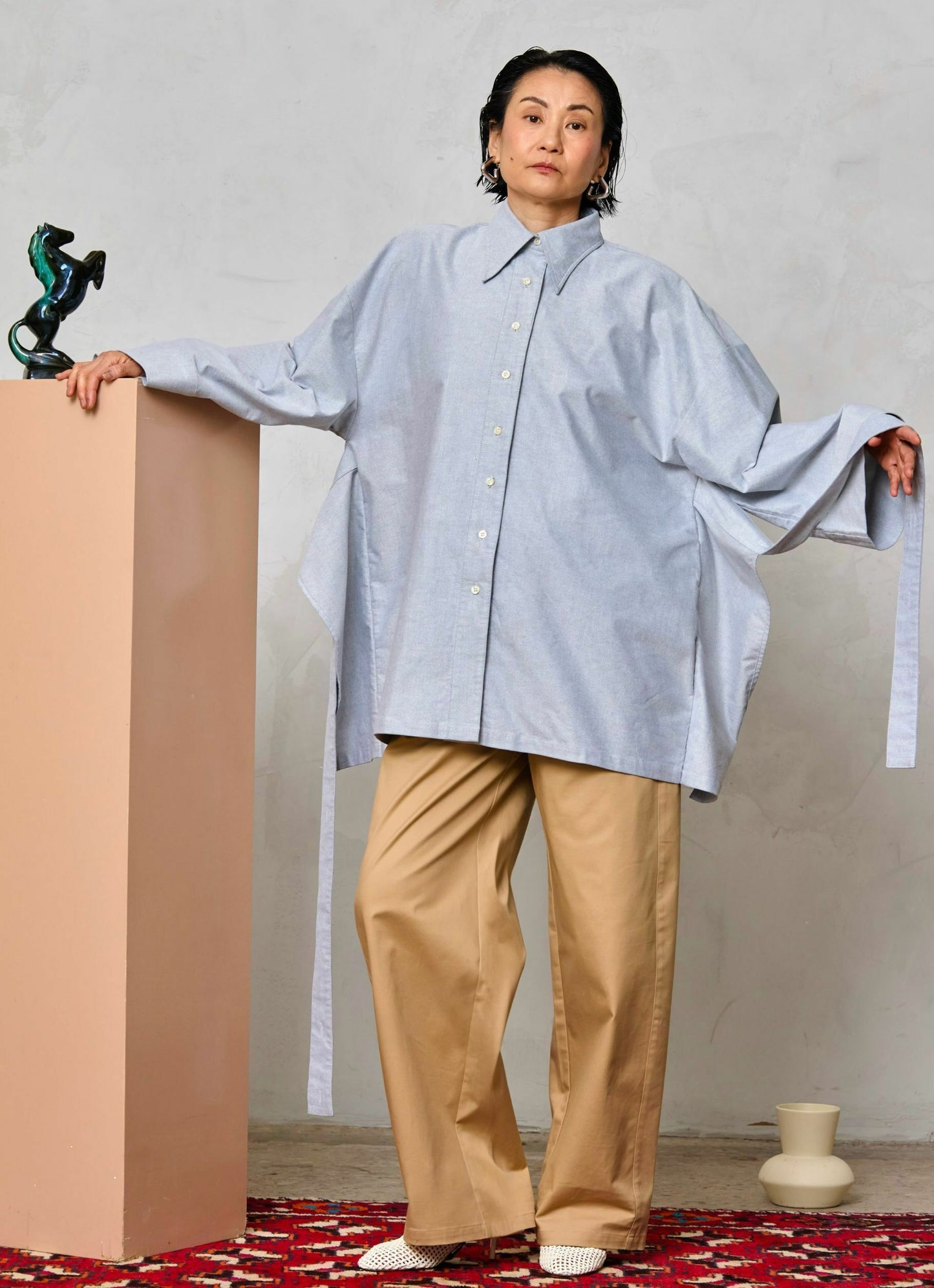 Button Down Shirt w/ Ties