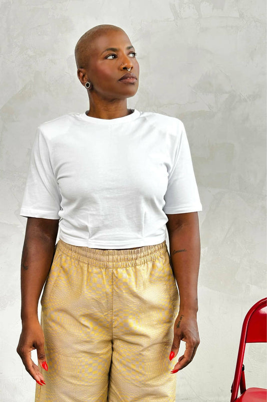 Padded Shoulder Tee